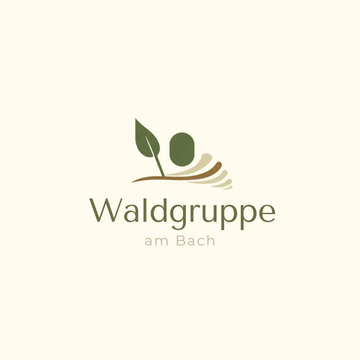 Waldgruppe am Bach